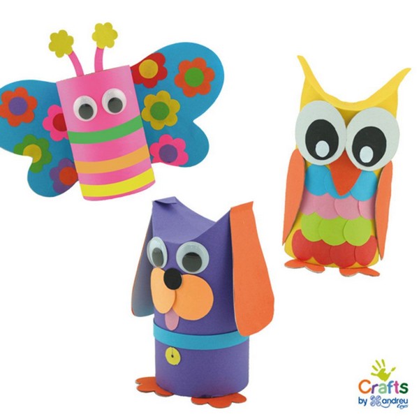 Продукт Andreu toys - Направи сам 3D животни от хартия - 0 - BG Hlapeta